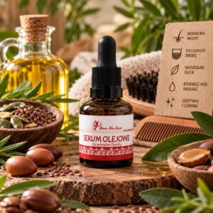 Serum olejowe do włosów i brody