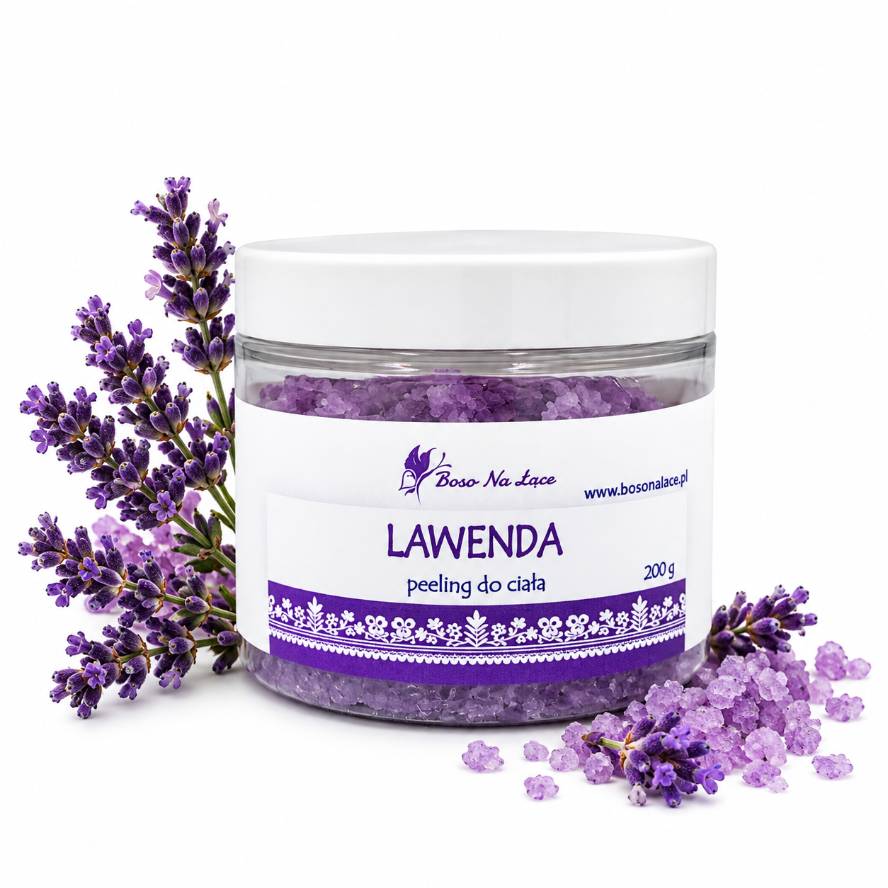 Peeling do ciała  Lawenda – kojący rytuał