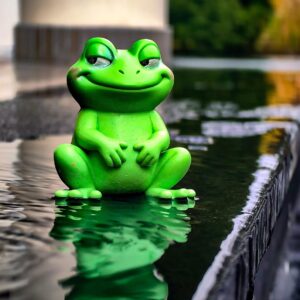 Mydlana Żabka z Uśmiechem 🐸 ręcznie robione mydło prezentowe