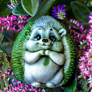 Mydlany Jeżyk 2D 🦔 ręcznie robione mydło prezentowe
