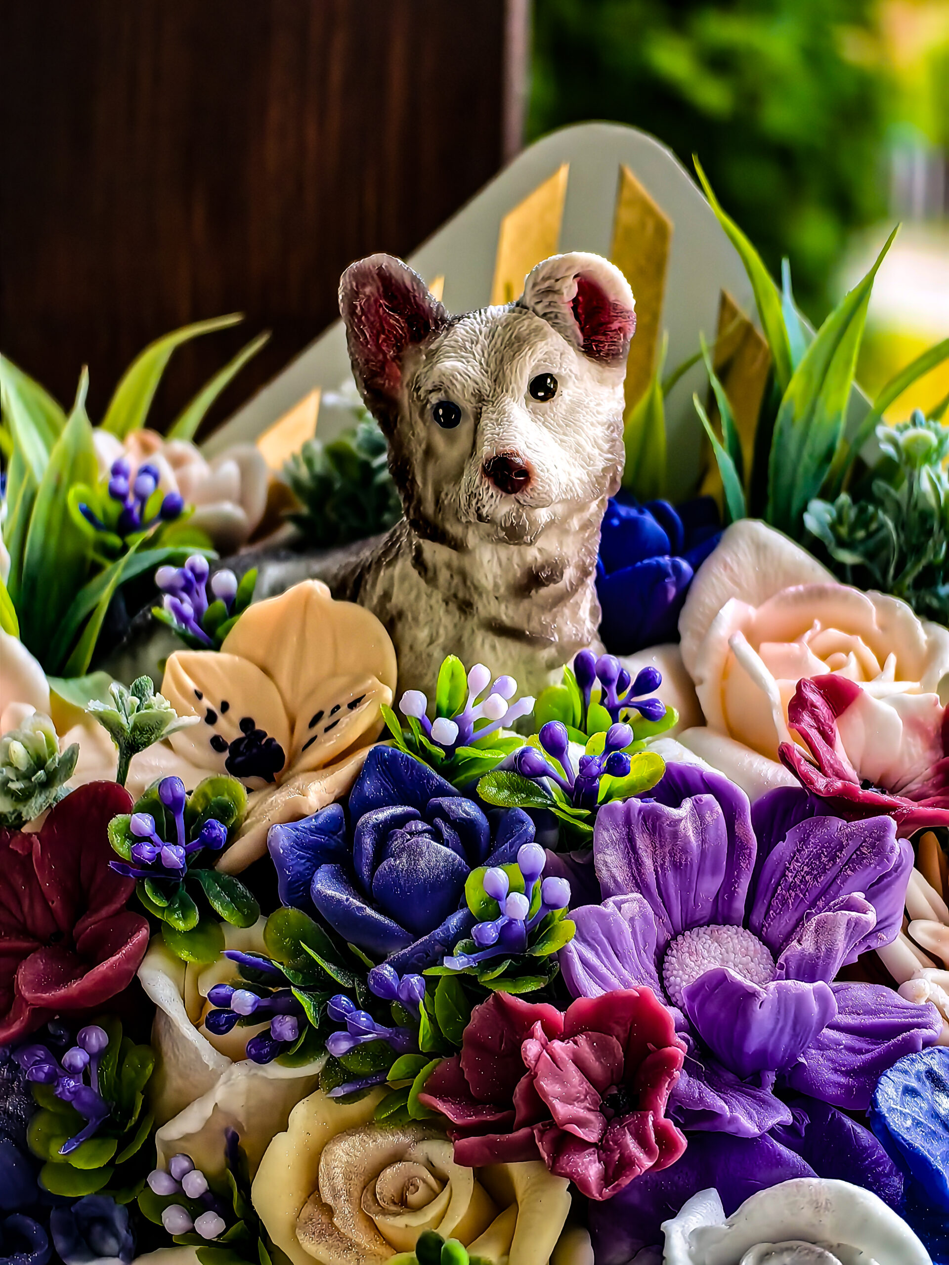 Mydlany Piesek z Łąki 🐶 ręcznie robione mydło prezentowe