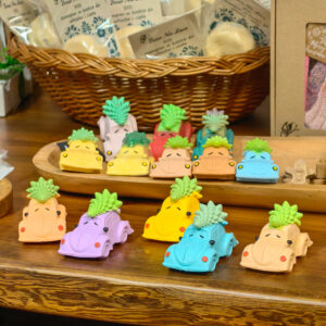 Mydlane Autko z choinka