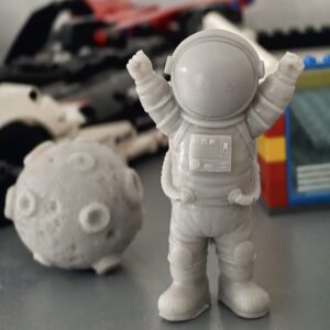 Kosmonauta ręcznie robione mydło prezentowe