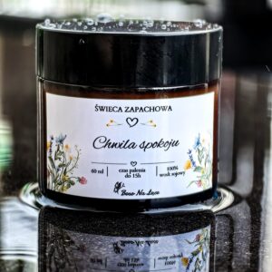 ŚWIECA SOJOWA ,,CHWILA SPOKOJU” 60ML