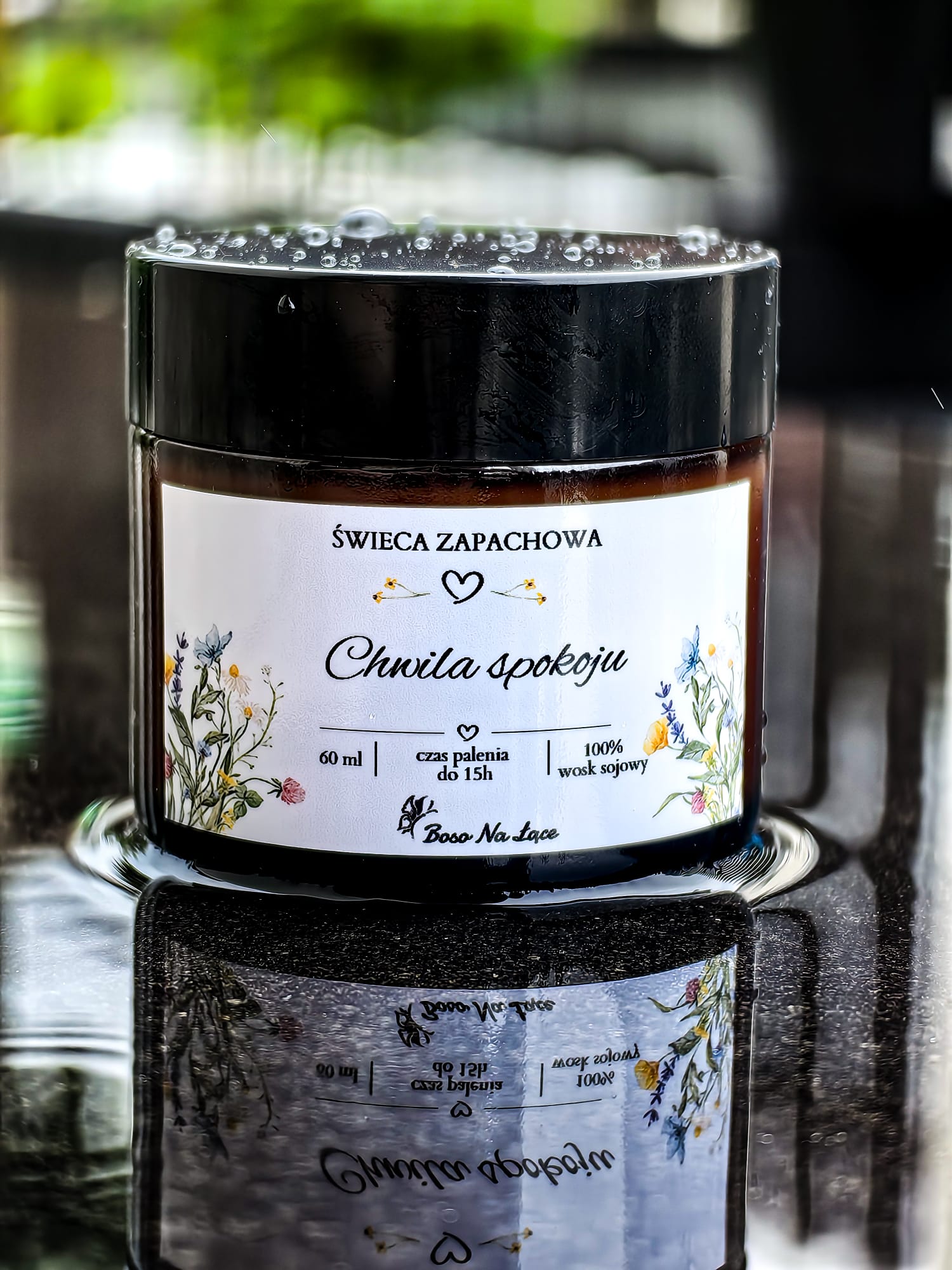 ŚWIECA SOJOWA ,,CHWILA SPOKOJU'' 60ML