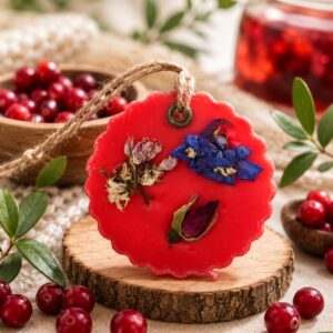 tabliczka z wosku – żurawina 30g