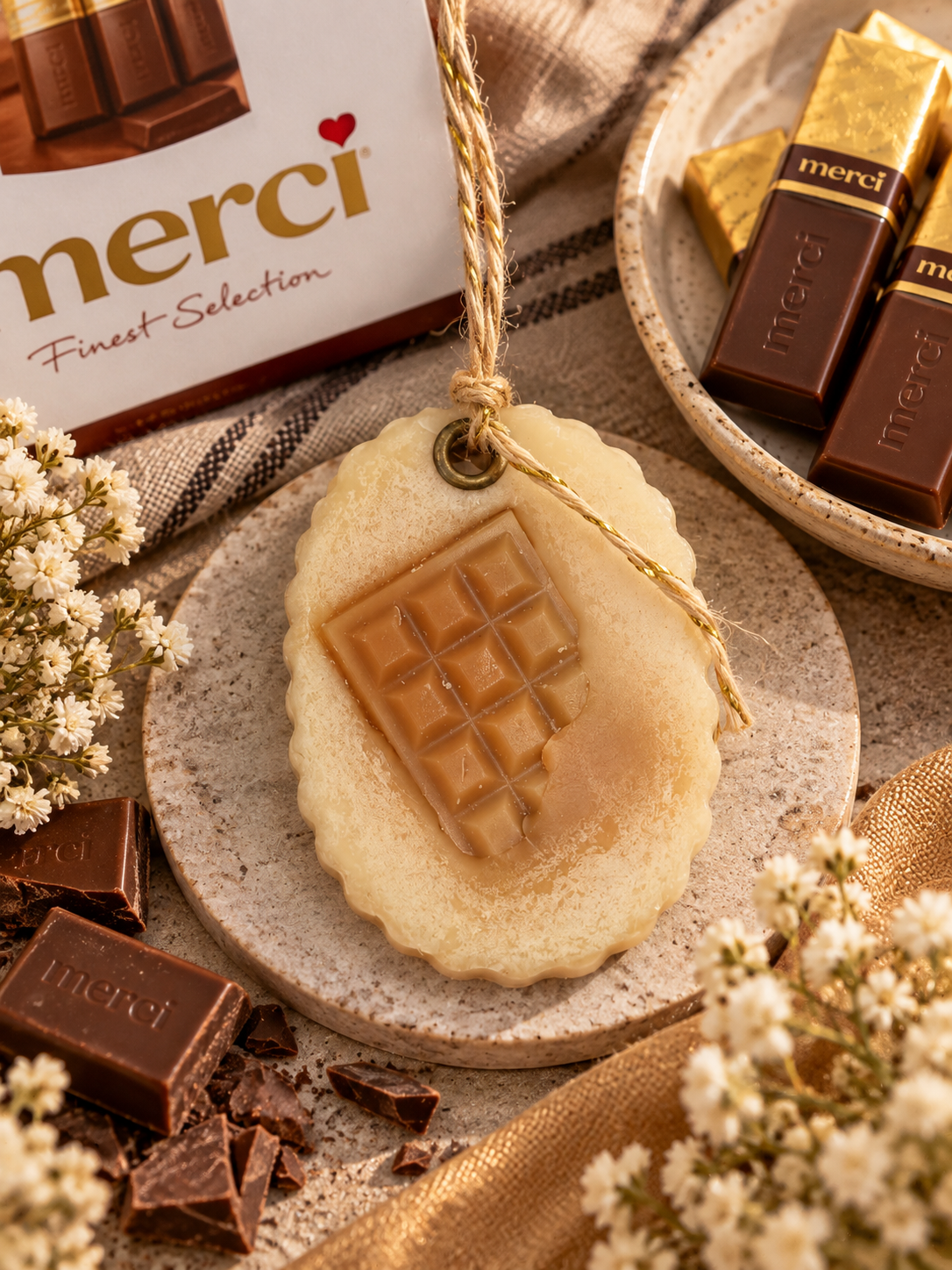 nowosc Tabliczka z wosku Merci – 15g